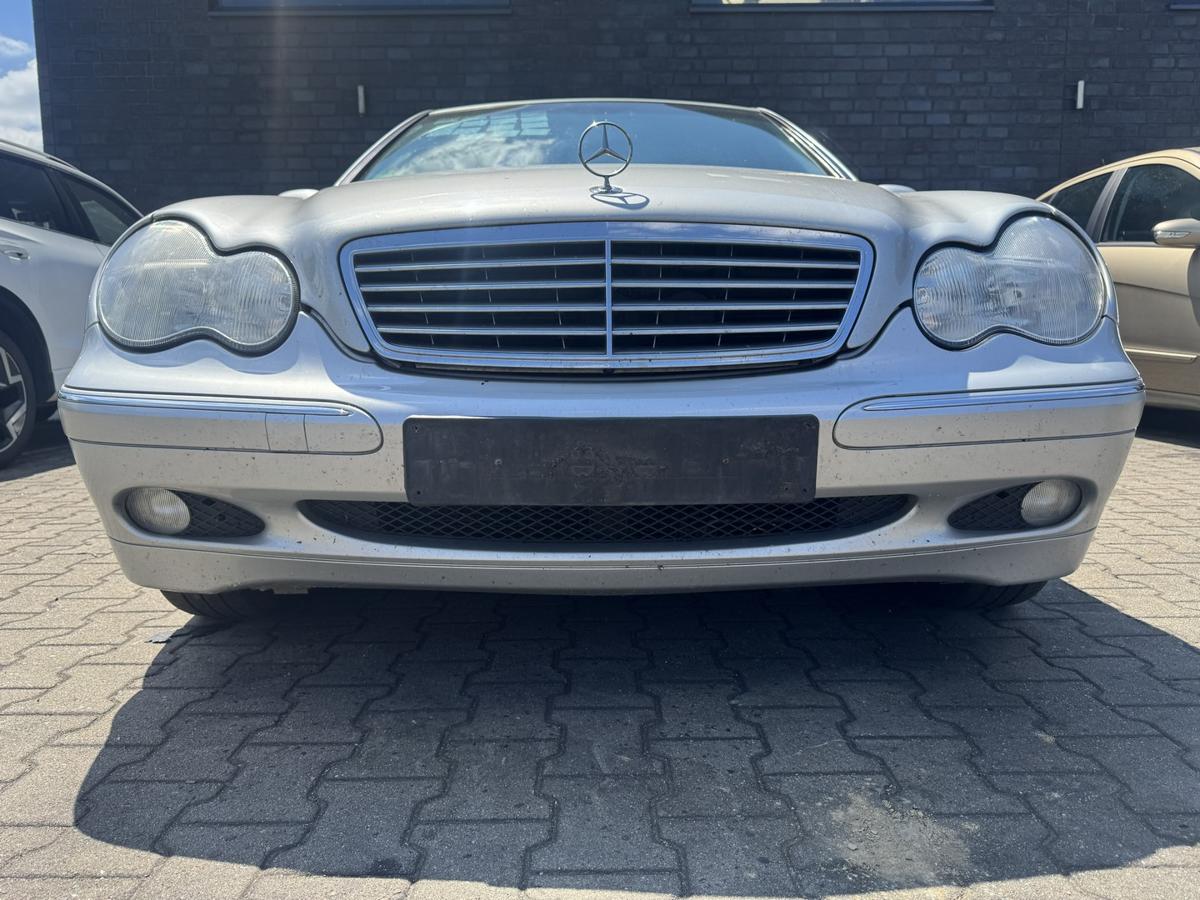 Mercedes C Klasse W203 original Sto&szlig;stange Stossf&auml;nger vorn 744 Brillantsilber Bj.2001